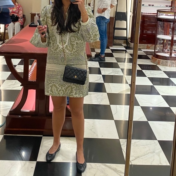 Sandro Paisley Tunic Dress - Picture 5 of 5